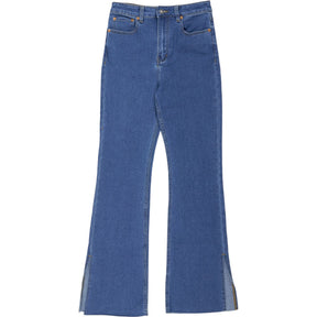 Motel Blue Denim Bootleg Jeans