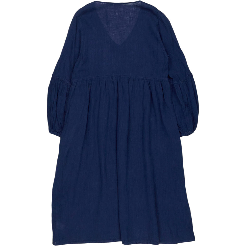 NRBY Navy Blue Linen Dress