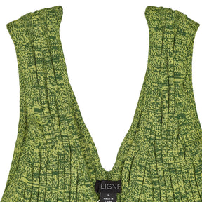 Aligne Green Sleeveless Maxi Dress
