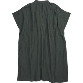 NRBY Green Crinkle Dress