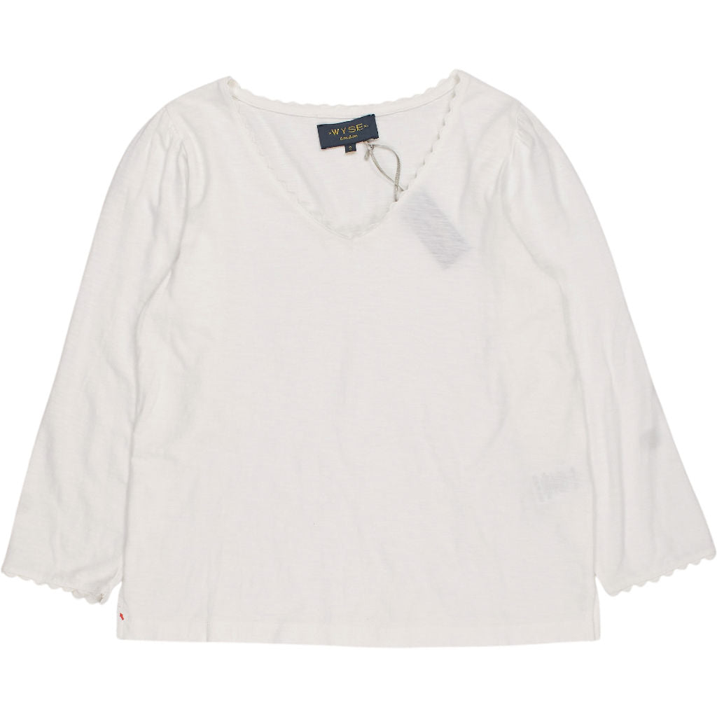 WYSE White Elvira Tee