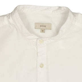 Moss White Cotton Shirt