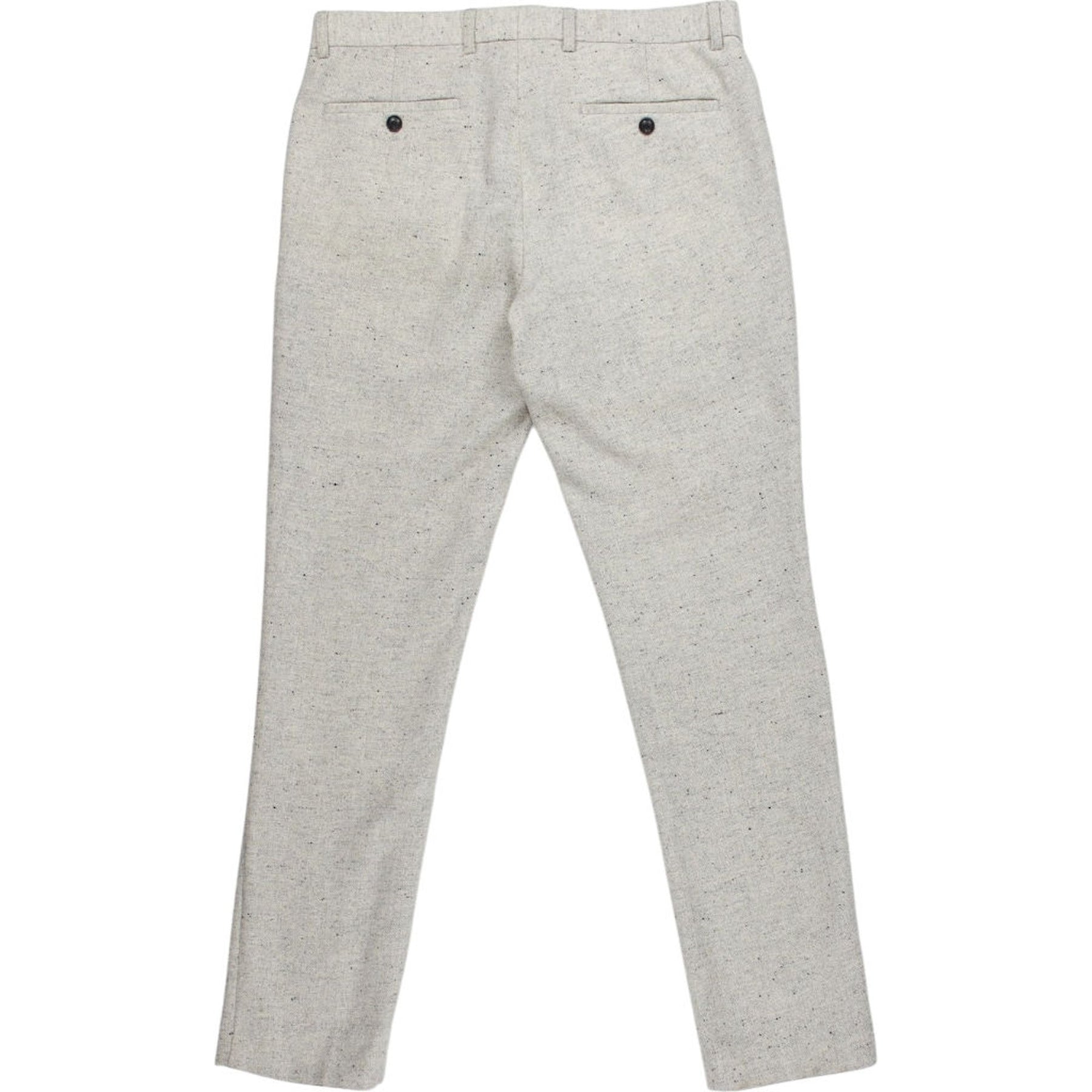 Moss Grey Flecked Trousers