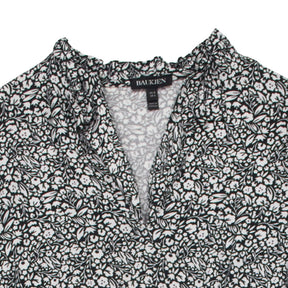 Baukjen Floral Midi Dress Black White