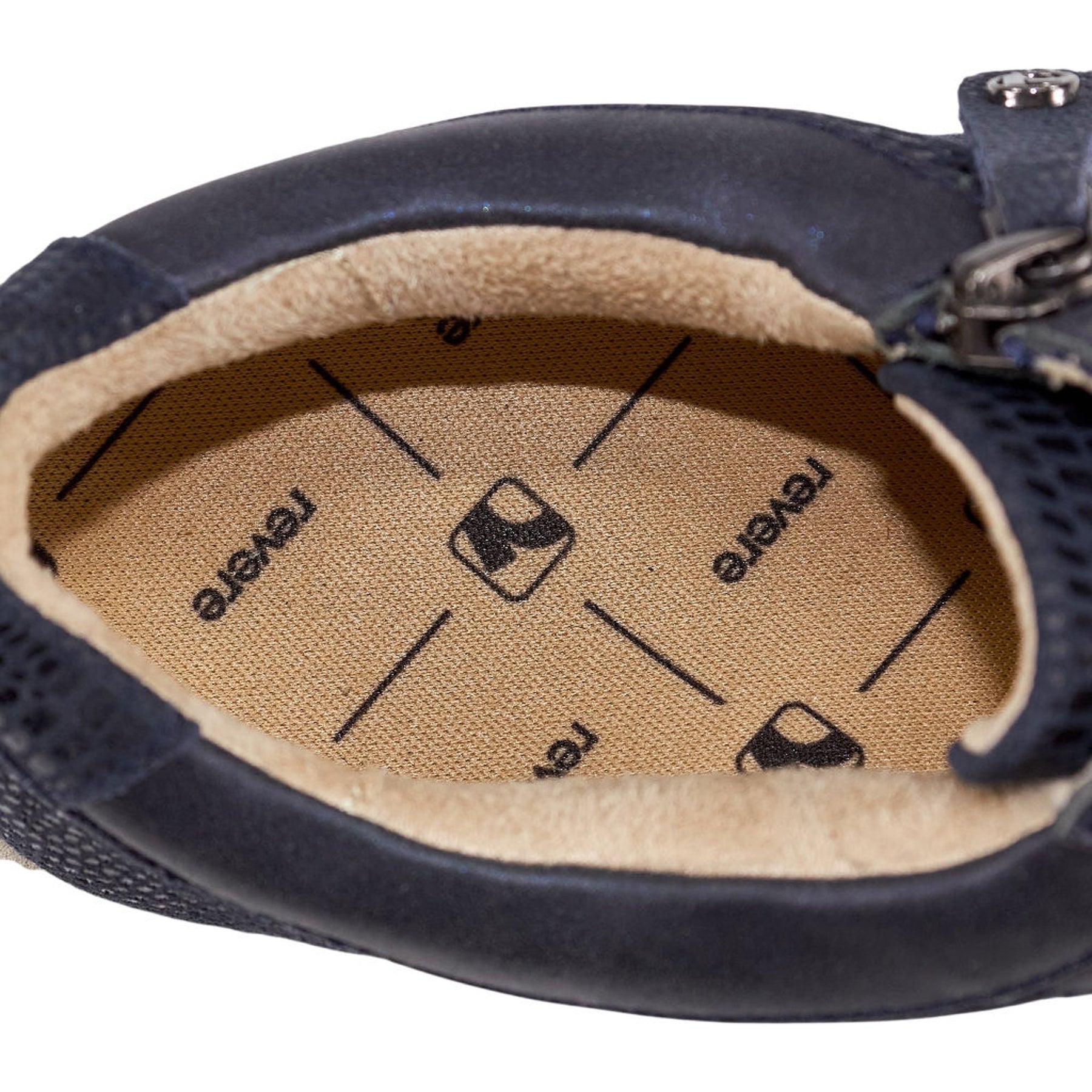 Revere Navy Casual Sneakers