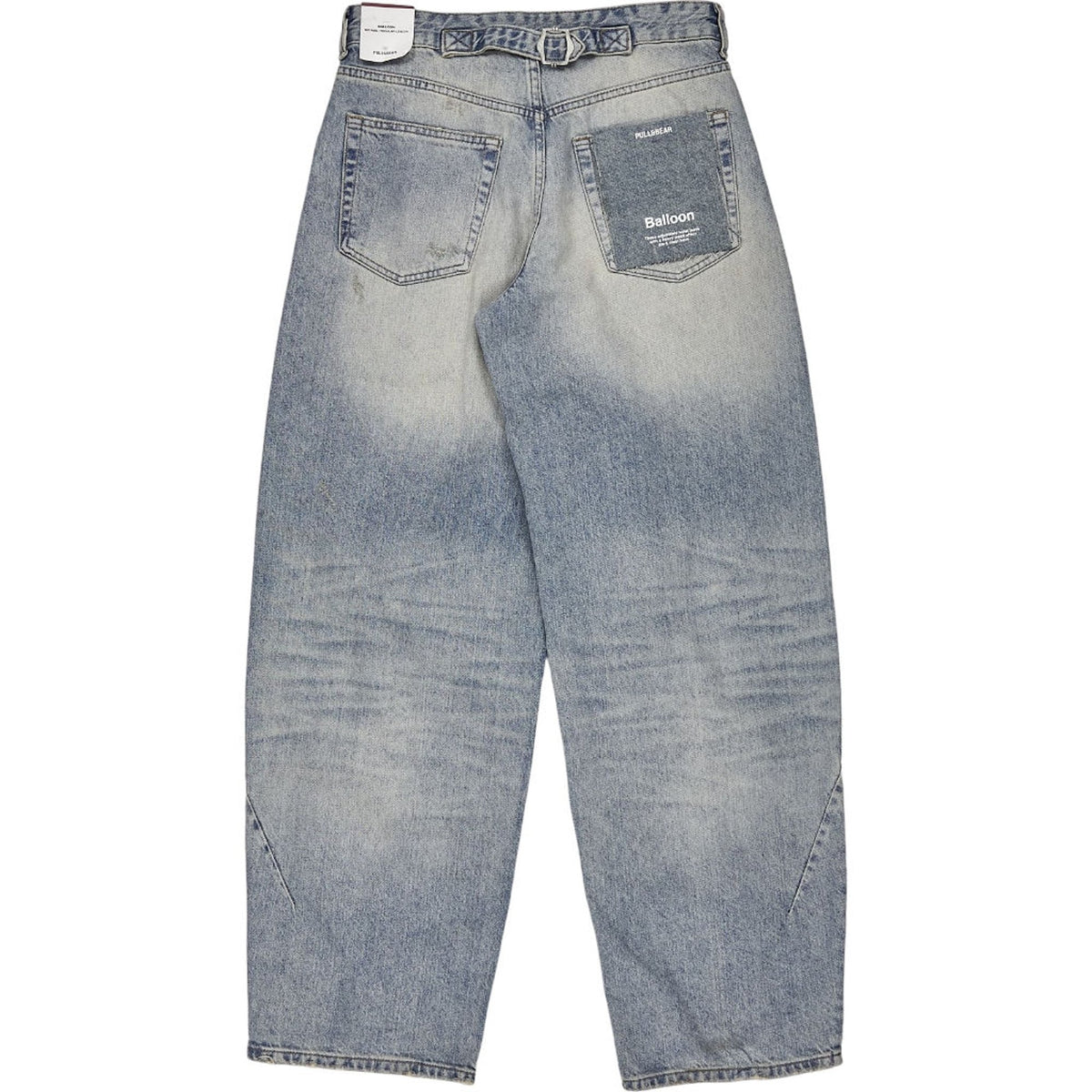 Pull&Bear Blue Balloon Jeans