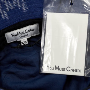 YMC Blue Patterned Bucket Hat