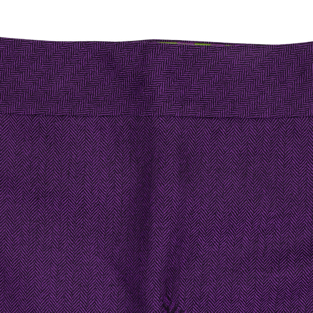 Christian Lacroix Purple Patterned Skirt
