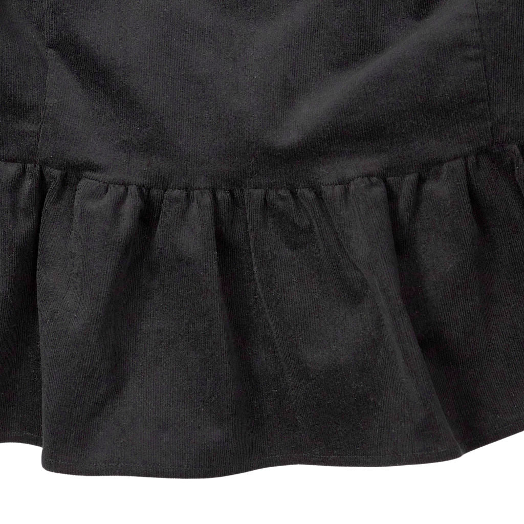 Baukjen Black Adela Peplum Top