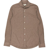 Moss Brown Long Sleeve Shirt