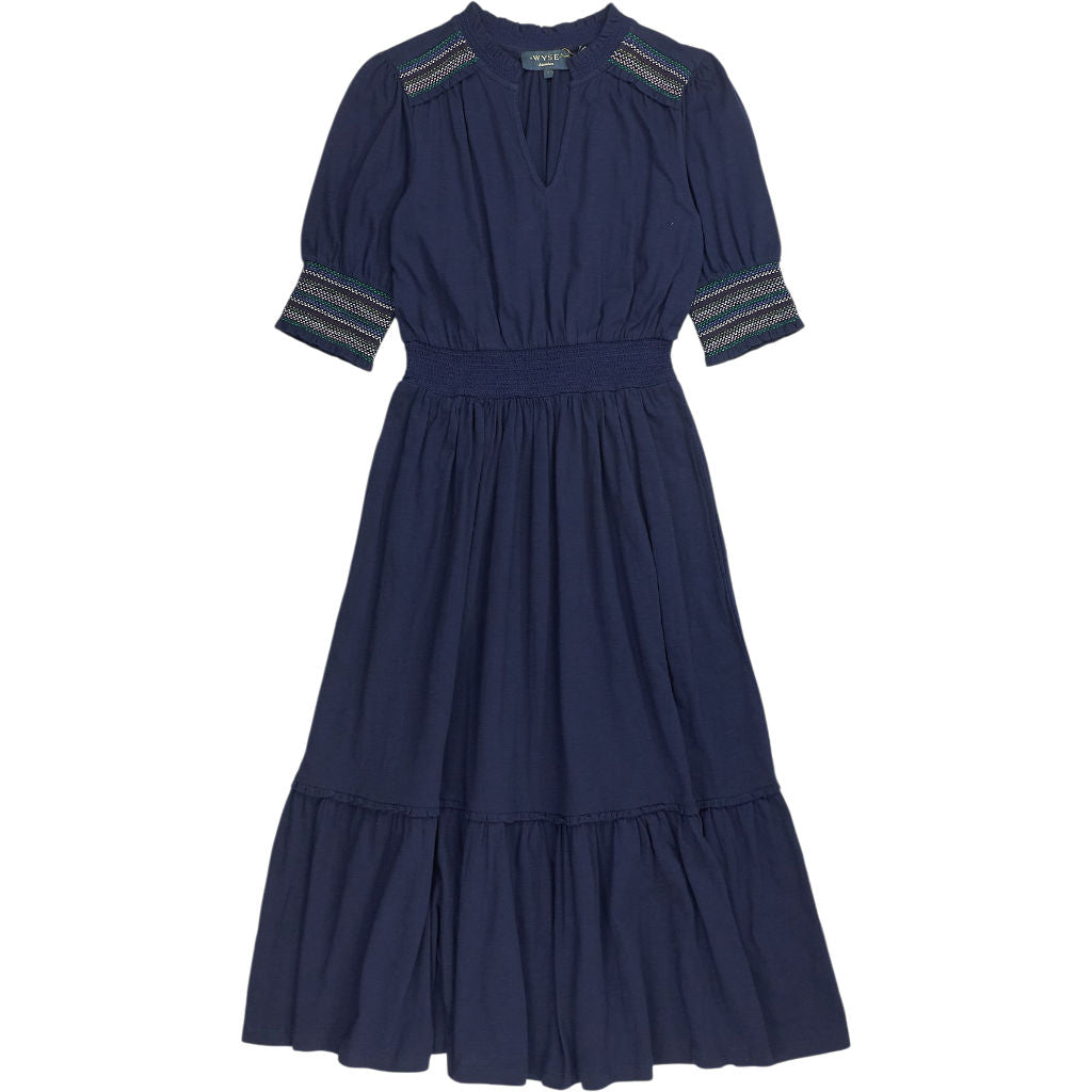 WYSE Blue Dominique Jersey Dress