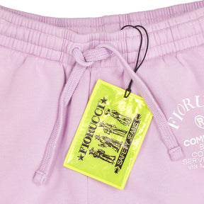 Fiorucci Purple Organic Cotton Shorts