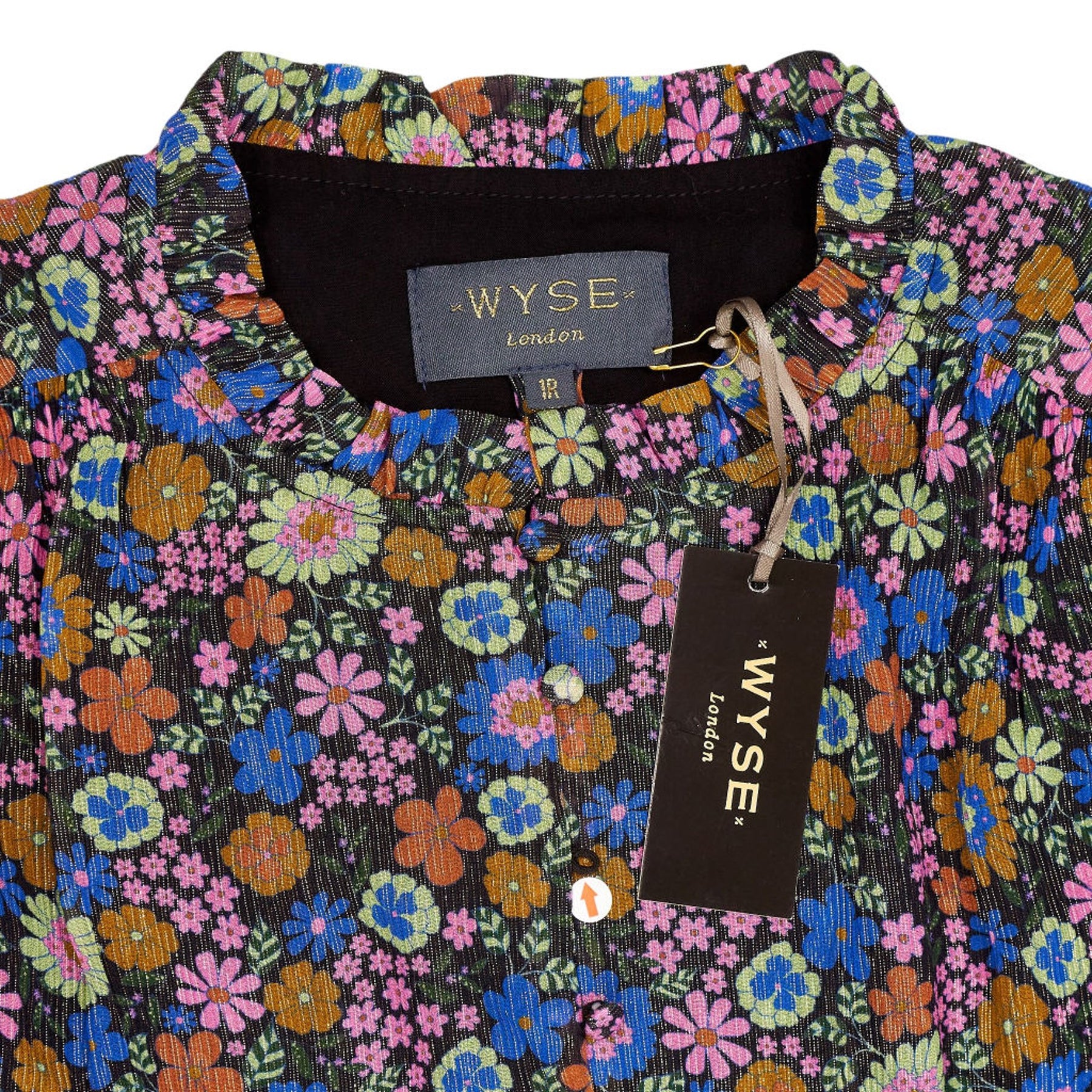 WYSE Midnight Multi Floral Stevie Dress