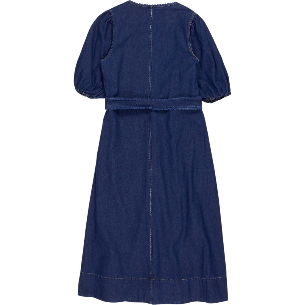Wyse Blue Denim Tamsin Dress