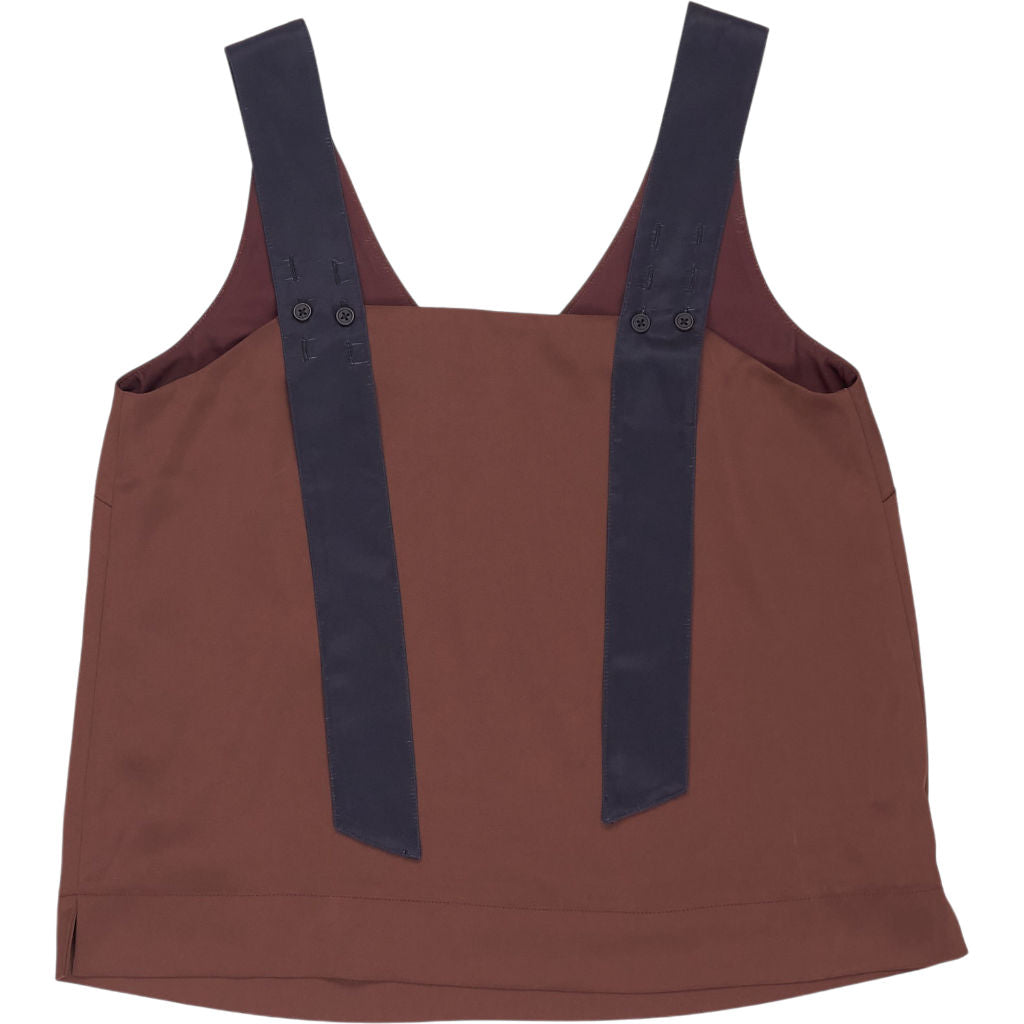 Hush Brown V-Neck Cami Top