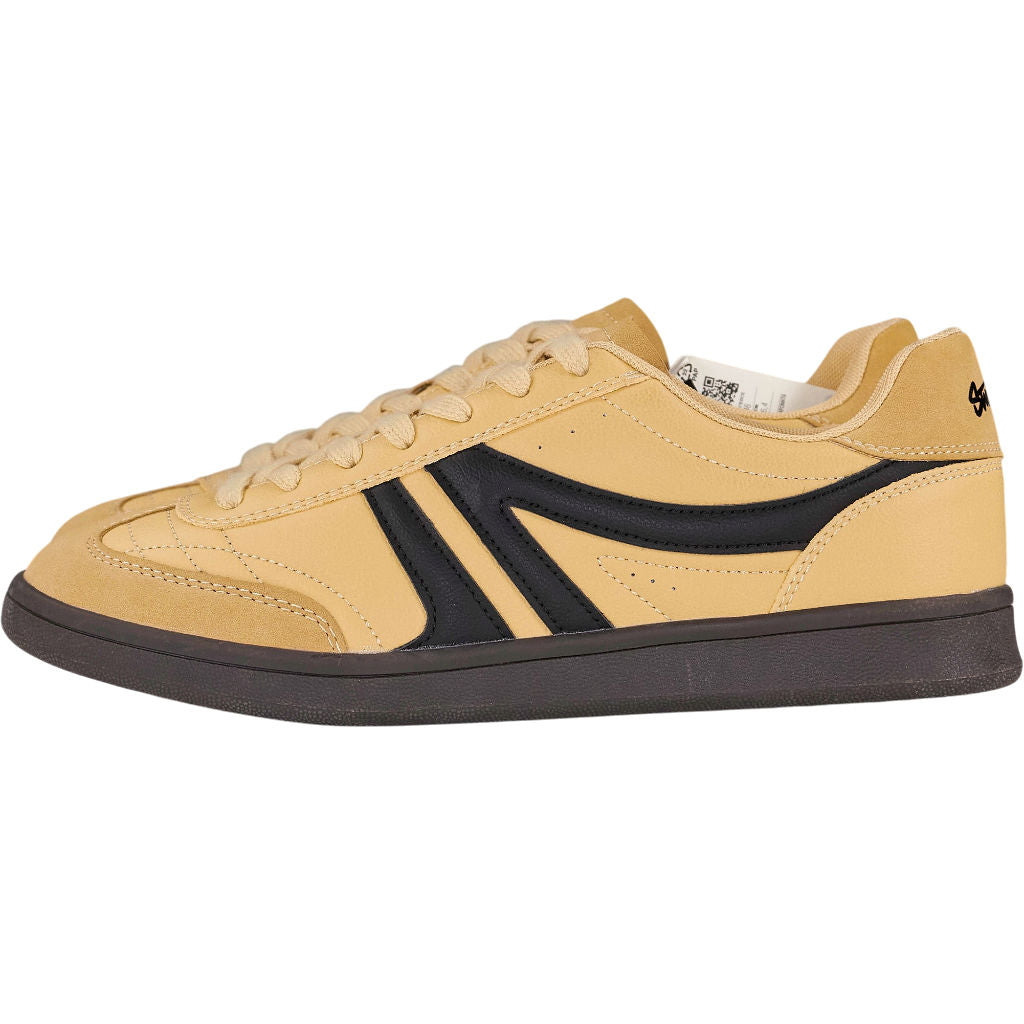 STWD Pull & Bear Yellow Faux Leather Sneakers