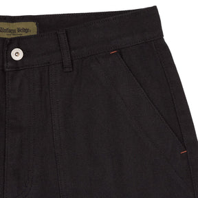 Uniform Bridge Black HBT Deck Pants