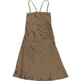 Motel Olive Zenta Satin Dress