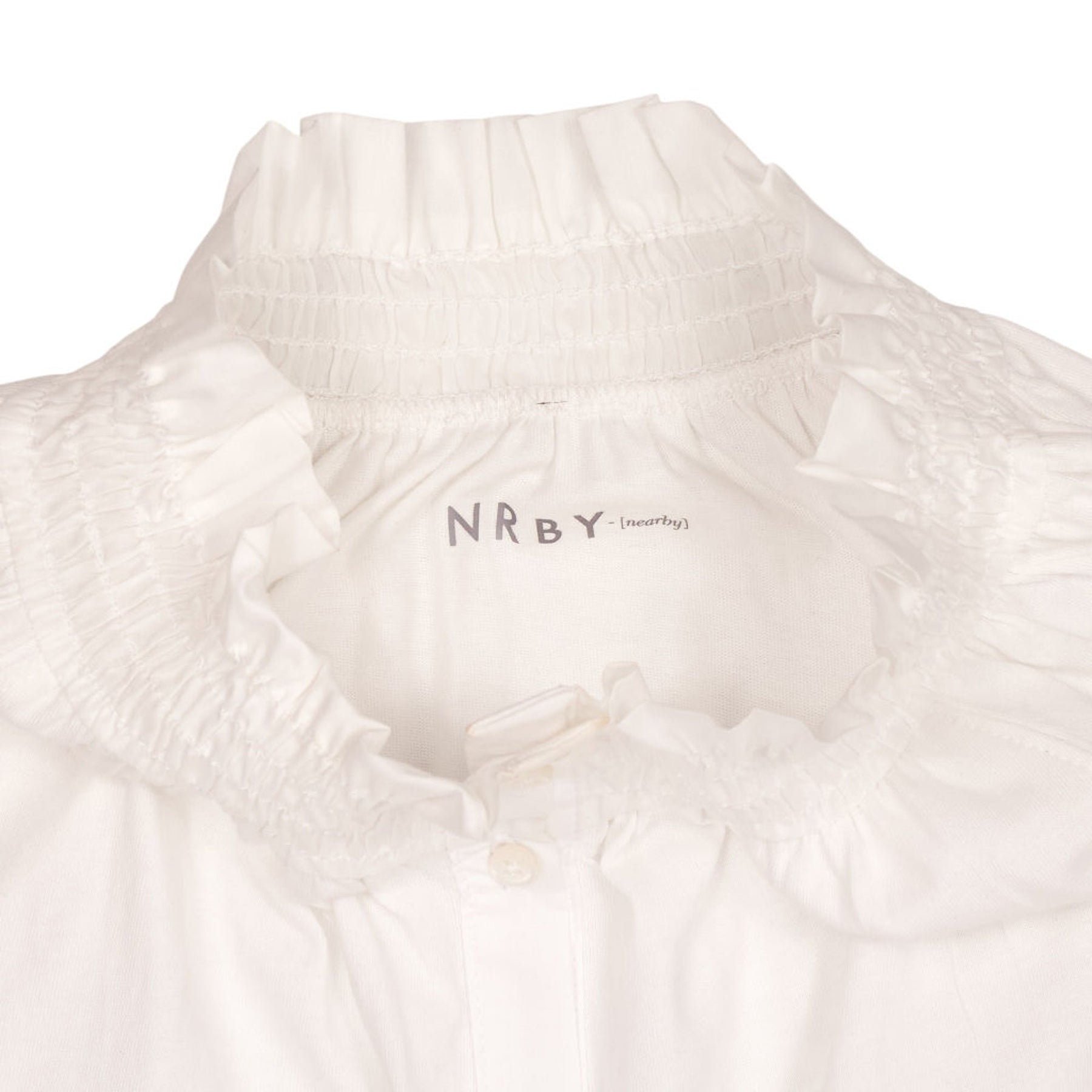 NRBY White Cotton Blouse