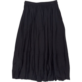 Hush Black Balloon Midi Skirt