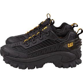 CAT Black Intruder Mecha Trainers UK 8