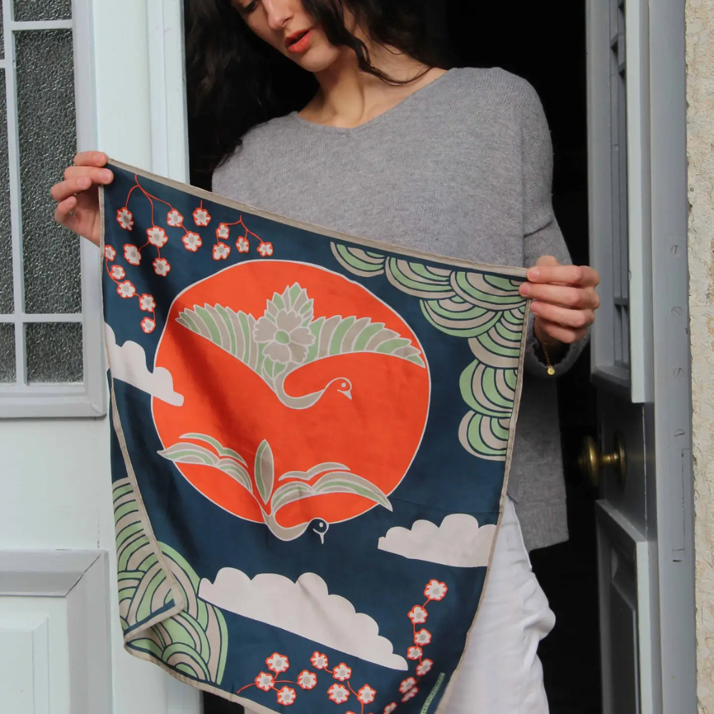 Mini Silk Scarf in a Gift Box