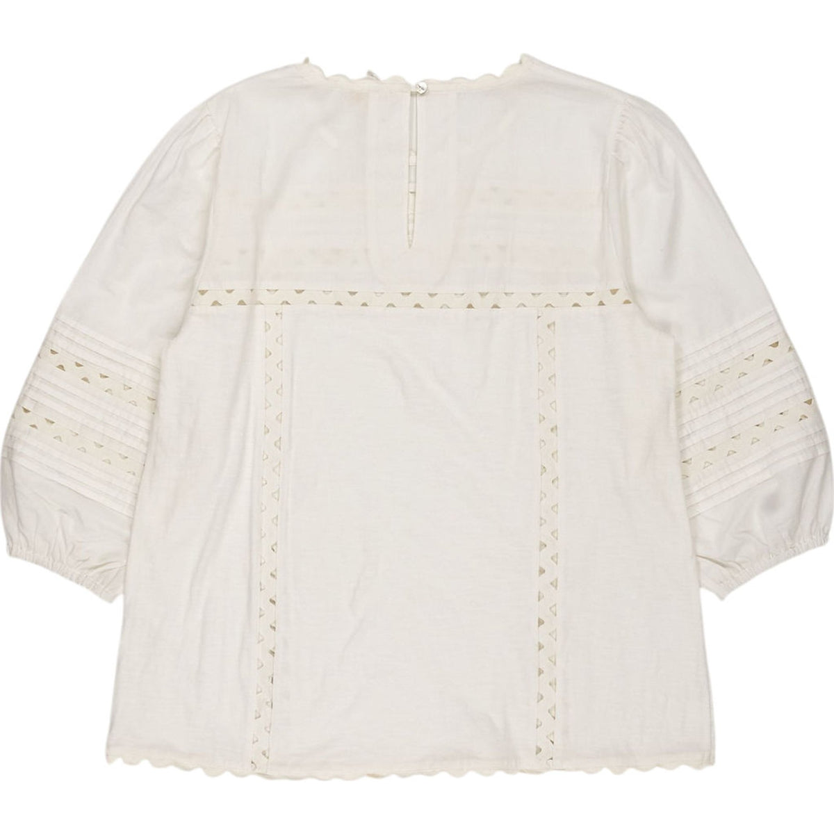 WYSE White Cotton Blouse