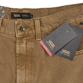 Vans Brown Check-5 Baggy Trousers