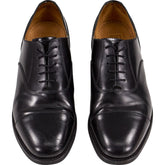 Loake Black Leather 300BRG Oxford Shoes