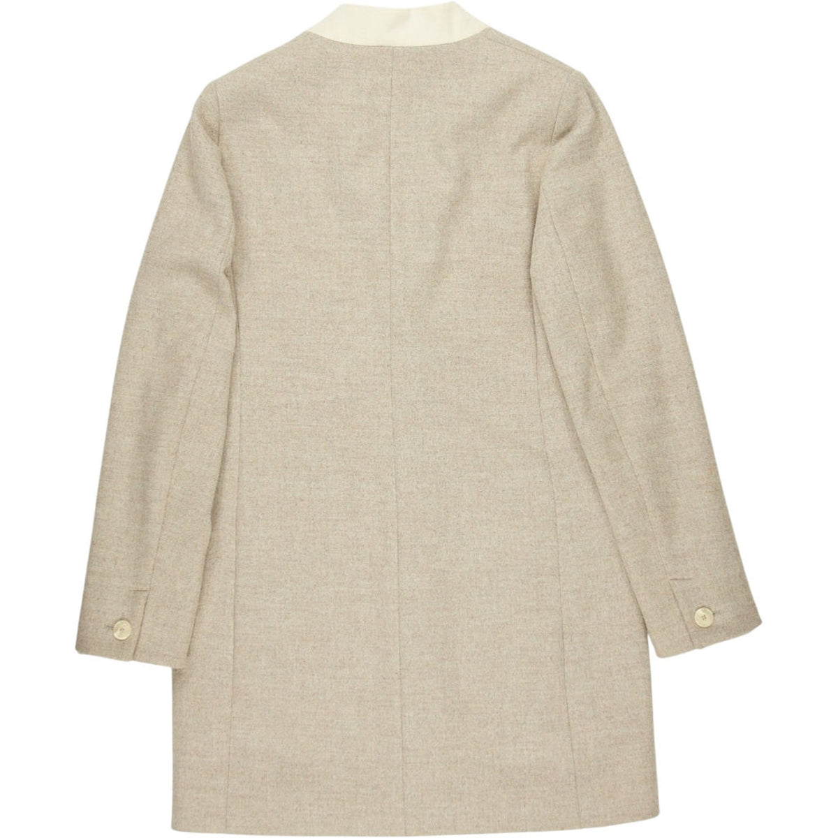 Me+Em Beige Contrast Collar Jacket