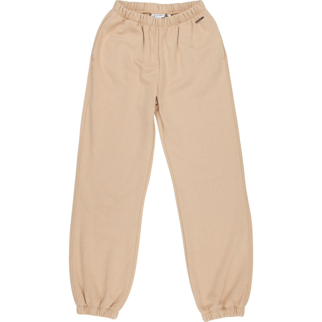 Calvin Klein Beige Fleece Joggers