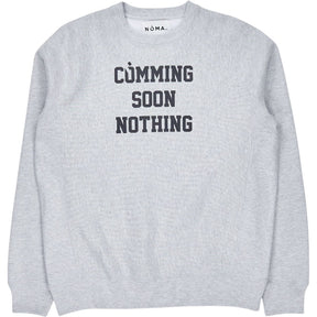 NOMA Grey Cotton Blend Sweatshirt