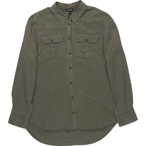 Baukjen Khaki Tencel Shirt UK 14