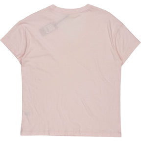 Hush Pink Linen Blend V-Neck T-Shirt