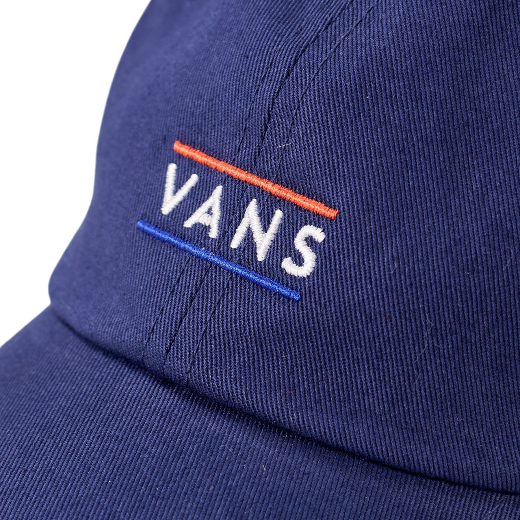 Vans Blue Half Box Curved Bill Jockey Cap