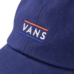 Vans Blue Half Box Curved Bill Jockey Cap