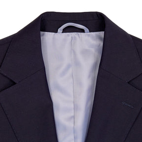 Moss Navy Tailored Fit Jacket Size 38R
