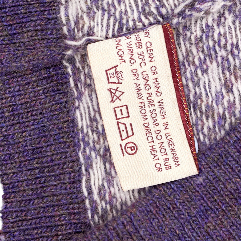 McGeorge Purple Turtleneck Sweater