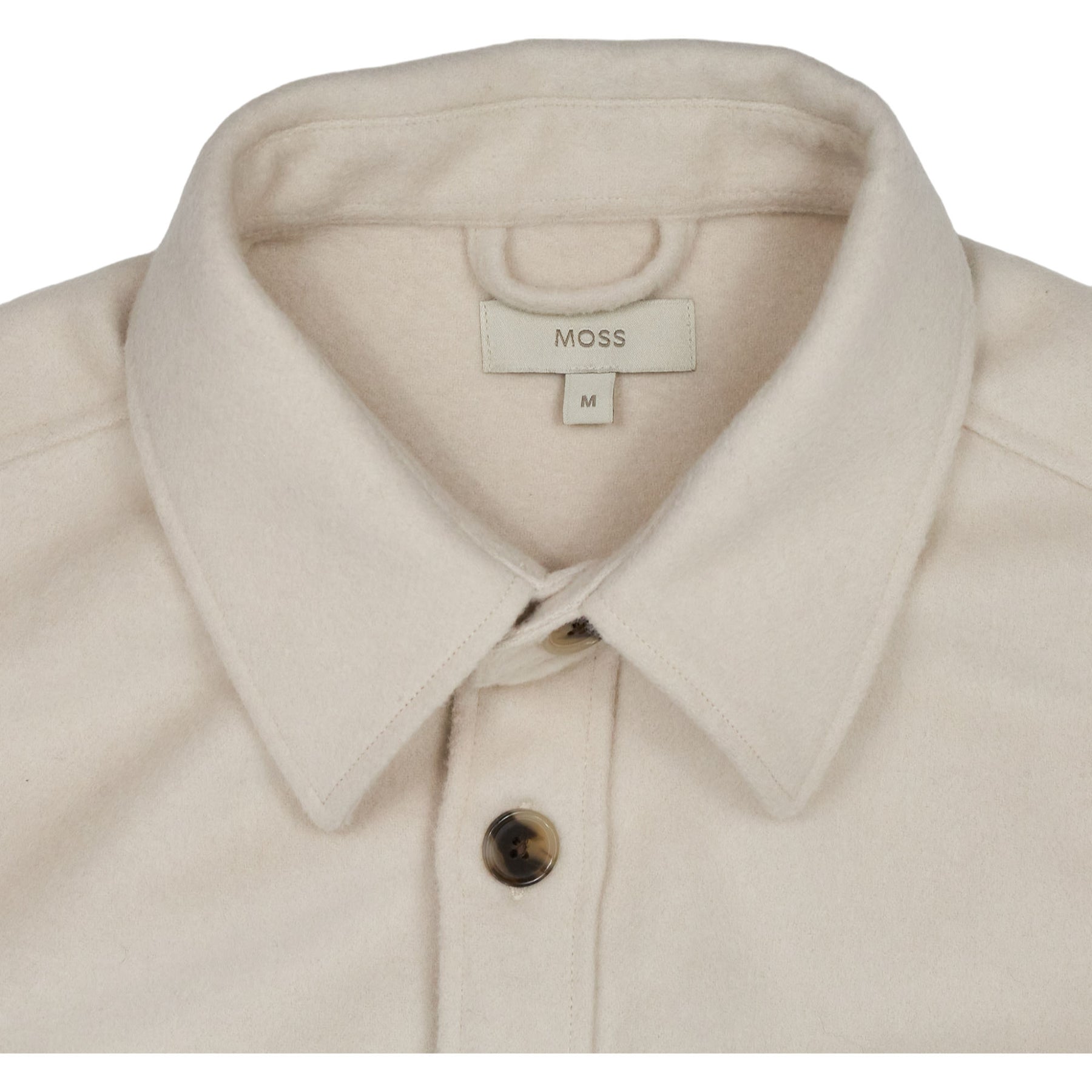 Moss Cream Overshirt