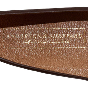 Stubbs & Wootton Brown Patterned Loafers