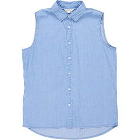 Beaufort & Blake Blue Sleeveless Shirt