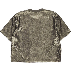 Hush Khaki Holly Sequin Tee
