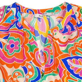 NRBY Multicolour Silk Dress