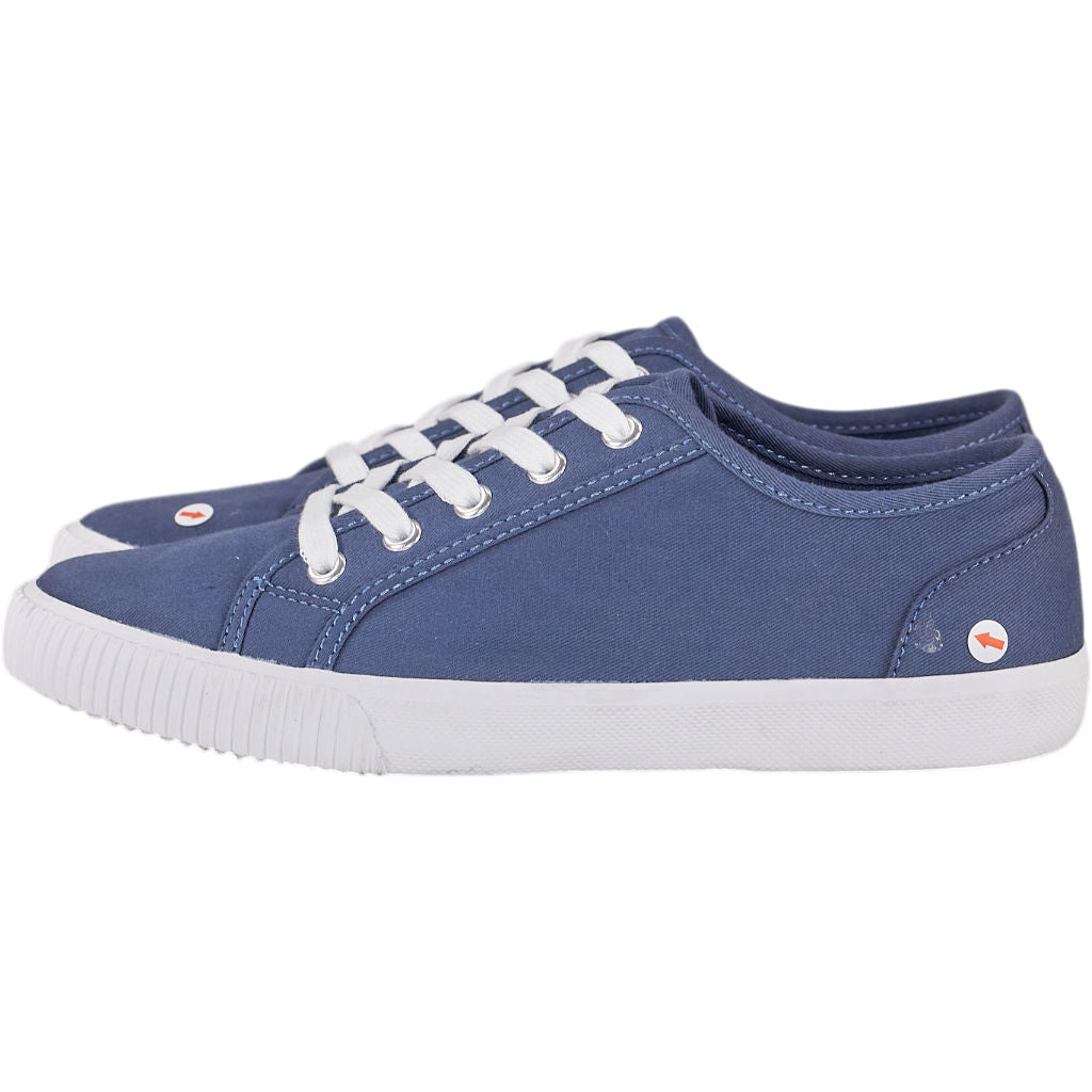 Hush Navy Henley Canvas Trainers