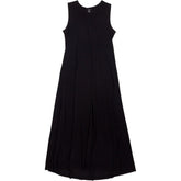 Norma Kamali Black Sleeveless Maxi Dress
