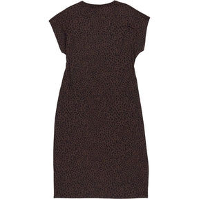 Hush Brown Trinny Stretch Jersey Midi Dress