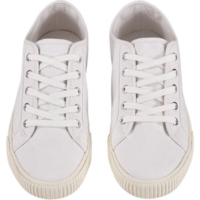 Hush White Henley Canvas Trainers