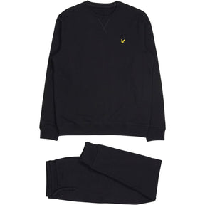 Lyle & Scott Black Crewneck Sweatshirt and Joggers