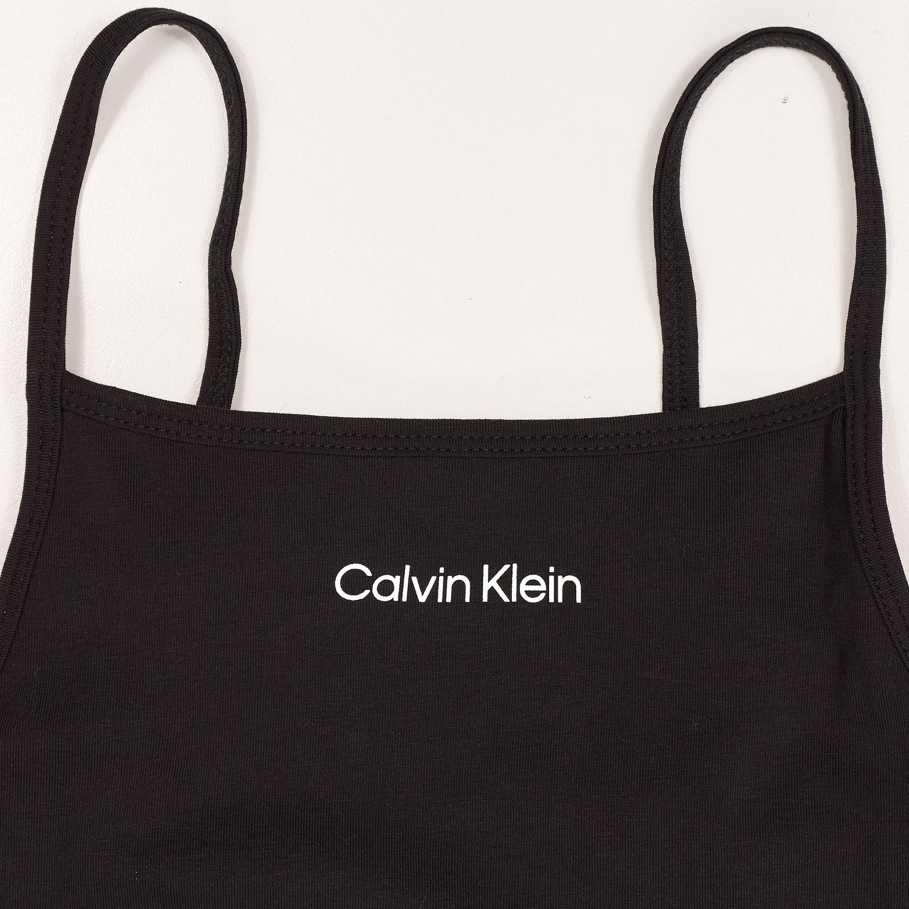 Calvin Klein Black Crop Tank Top