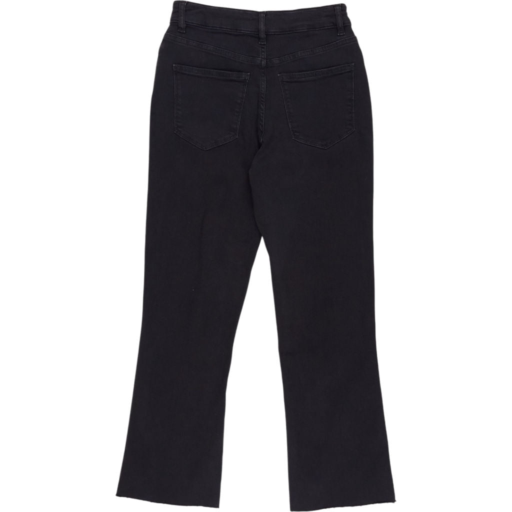 Hush Washed Black Tilda Kick Flare Jeans